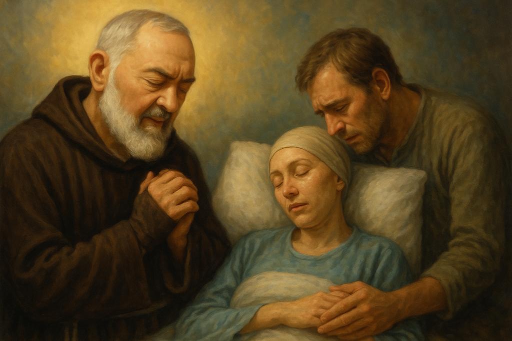 Preghiera Personale a San Pio per la Forza dei Malati Oncologici